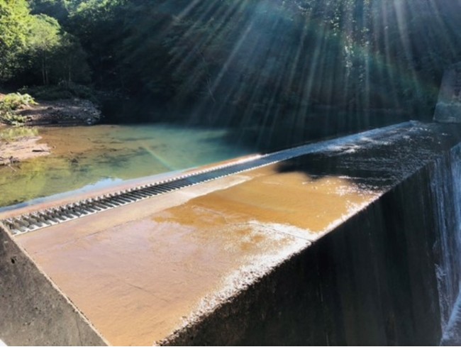 チロリアン取水口（鶴の湯）