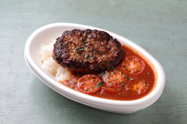 トマトハンバーグカレー