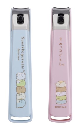 すみっコぐらし ツメキリS (ブルー／ピンク)　価格：各715円(税込)