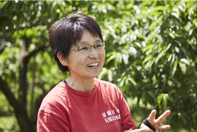 阿部農縁の寺山佐智子代表