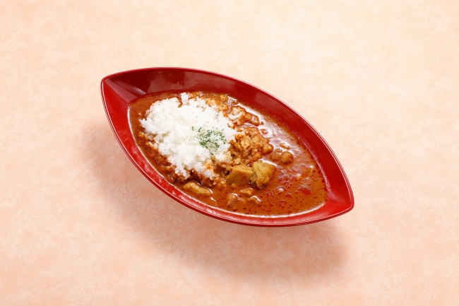 ハラルメニュー例：チキンカレー