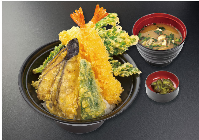 「海老天丼（税込850円）」　