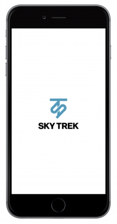 SKY TREK APP 画面イメージ（1）