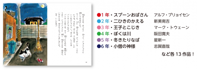 ▲良質な読み物が信頼を集め、中学入試問題や教材にも多数採用されています。