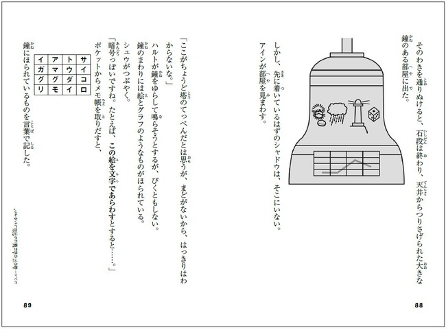 絵解きや迷路など様々なタイプの18暗号！