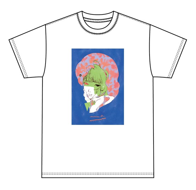 藍にいなデザインTシャツ