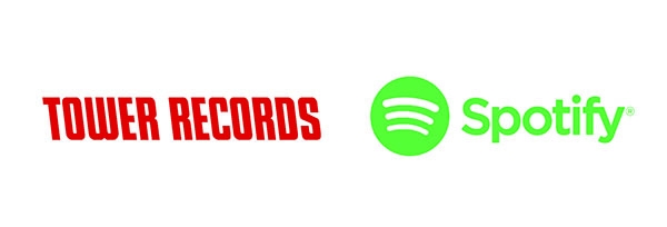 TOWER RECORDS、Spotifyロゴ