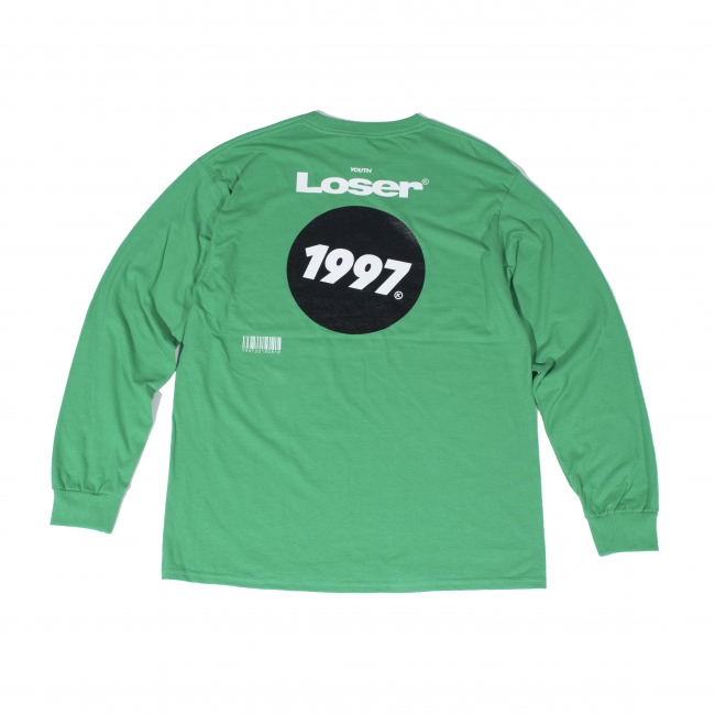 Youth Loser LONG T-SHIRTS（IRISH GREEN）BACK