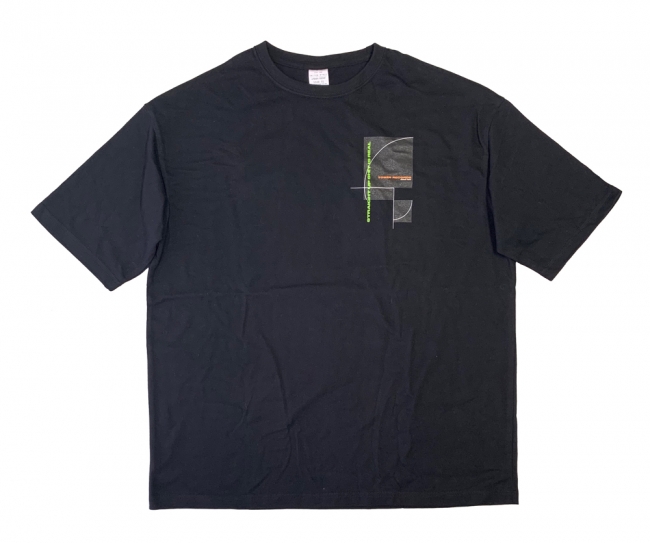 Shinpei Ueno 上野伸平 × TOWER RECORDS T-shirt Black（FRONT）