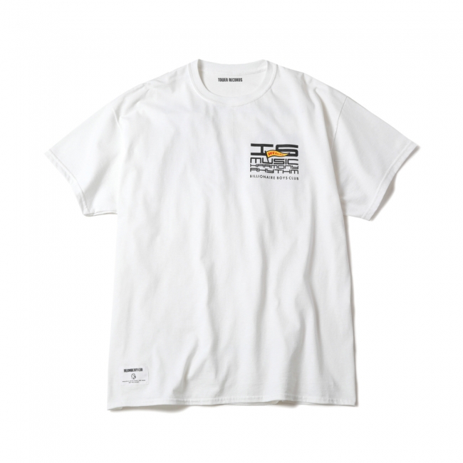 BILLIONAIRE BOYS CLUB × TOWER RECORDS T-Shirts ホワイト（FRONT）