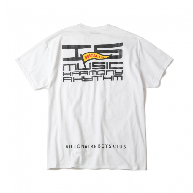 BILLIONAIRE BOYS CLUB × TOWER RECORDS T-Shirts ホワイト（BACK）