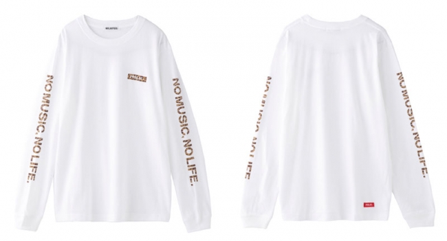 MILKFED. × TOWER RECORDS 2019 LS TEE ホワイト