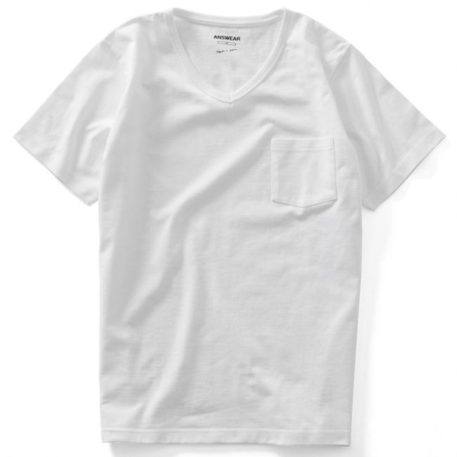 Vneck Classic Tee（Pocket）