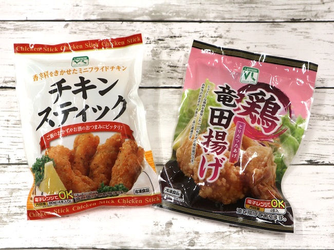 VLチキンスティック／VL鶏竜田揚げ    本体価格100円／税込108円