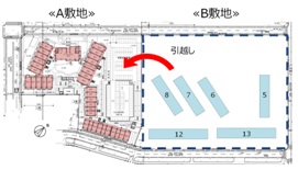 A敷地マンション竣工・入居