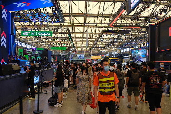 「ChinaJoy2020」会場様子1