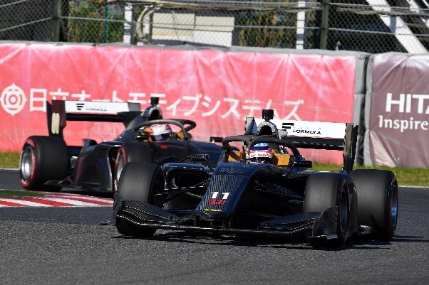 新型マシンSF19によるのテスト走行の様子