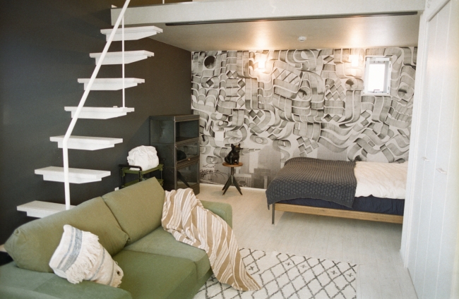 Mural by Rostarr ＆ Lui ARAKI ／ Interior by journal standard Furniture（５F）