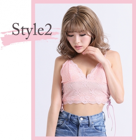 Ｄarich（ダーリッチ）商品説明lace bustier(Style2)