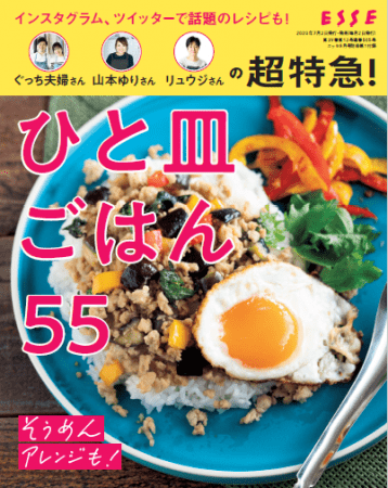 別冊付録「ひと皿ごはん55」表紙