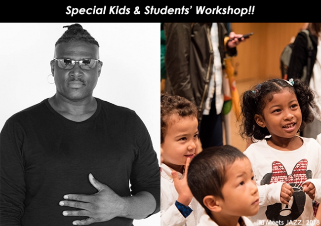 WMJ2018. Kaleb James Kids Workshop & Co-Performance