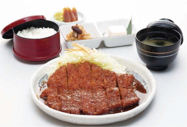 わらじとんかつ御膳 定食：1800円（税別） 単品：1200円（税別）