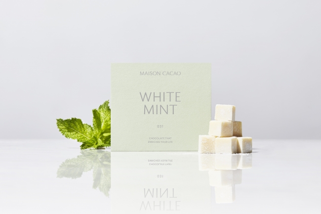 アロマ生チョコレート WHITE MINT