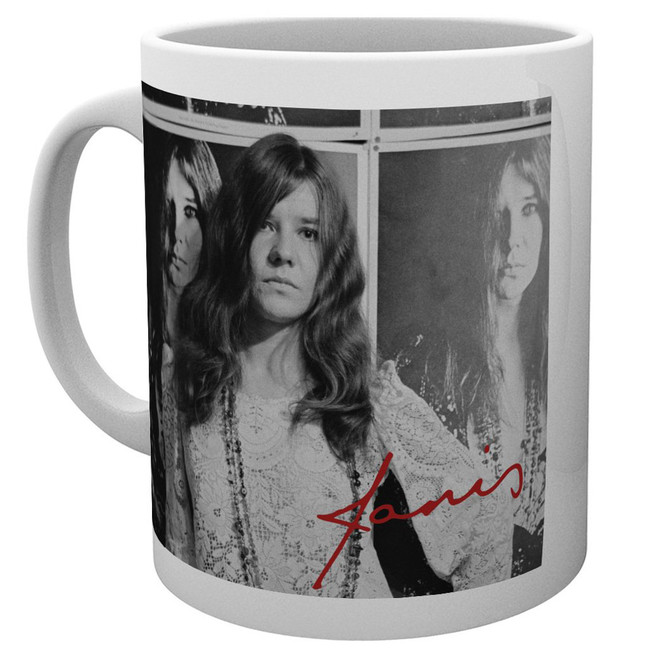 JANIS JOPLIN Wolman BW マグカップ