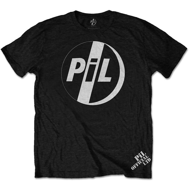 PUBLIC IMAGE LTD - WHITE LOGO  Tシャツ  メンズ 【公式  オフィシャル】