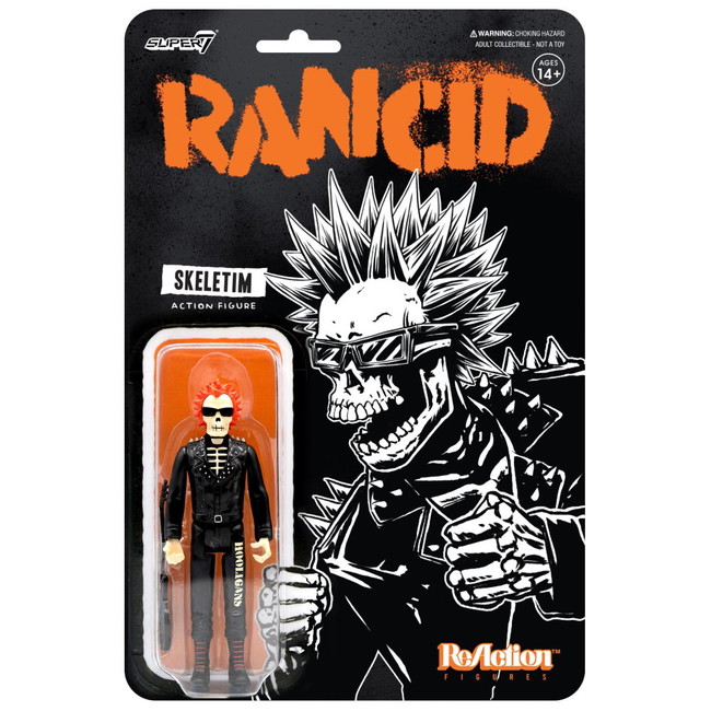 RANCID - REACTION FIGURE WAVE 2  SKELETIM CHARGED  フィギュア・人形 【公式  オフィシャル】