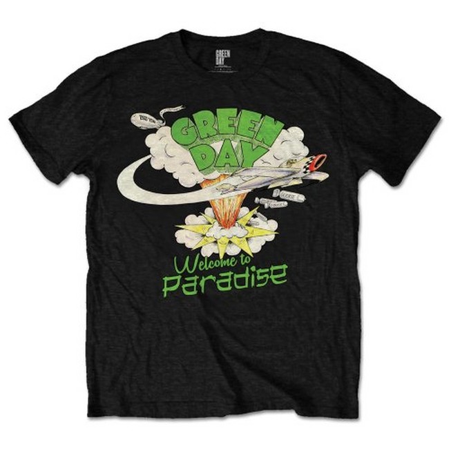 GREEN DAY - Welcome to Paradise  Tシャツ  メンズ 【公式  オフィシャル】