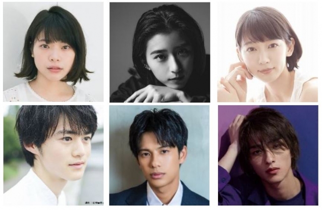 写真︓第43回(2020年)新⼈俳優賞受賞者  (左上から) 岸井ゆきの、黒島結菜、吉岡里帆、 鈴鹿央士、森崎ウィン、横浜流星