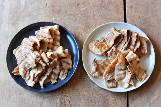 生産者指定のブランド豚肉のたべくらべ