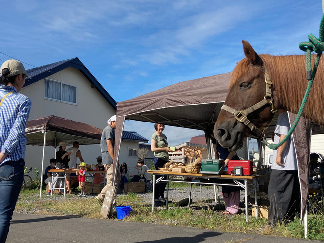 下川や近隣の町のおいしいを詰め込んだ町民主催の朝マーケット