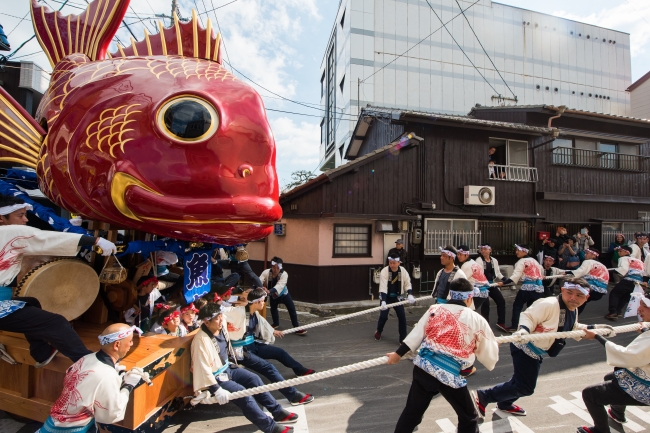 唐津神社の秋季例大祭「唐津くんち」