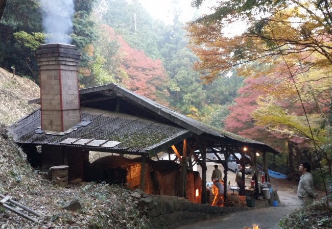 谷窯(登り窯)　深川製磁