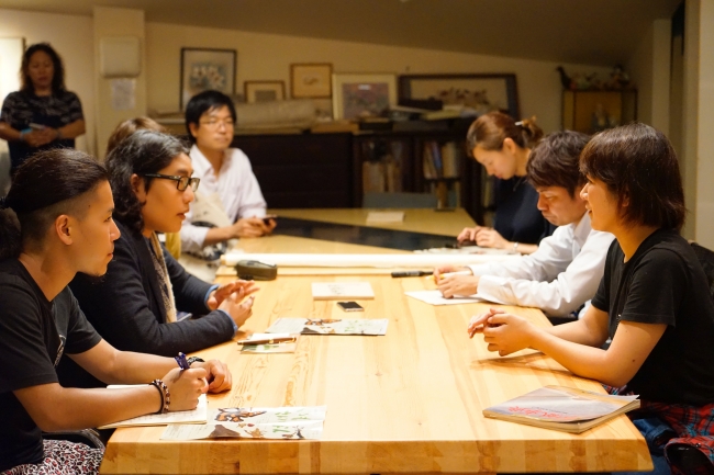 「東京キャラバン in 高知」リサーチの様子