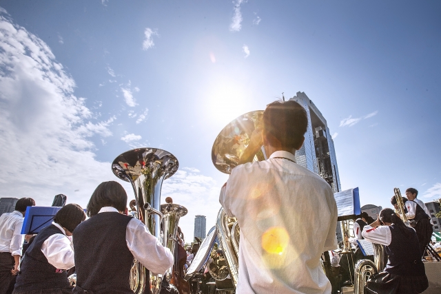 吹奏楽部を応援します！