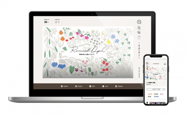 花毎サイトイメージ
