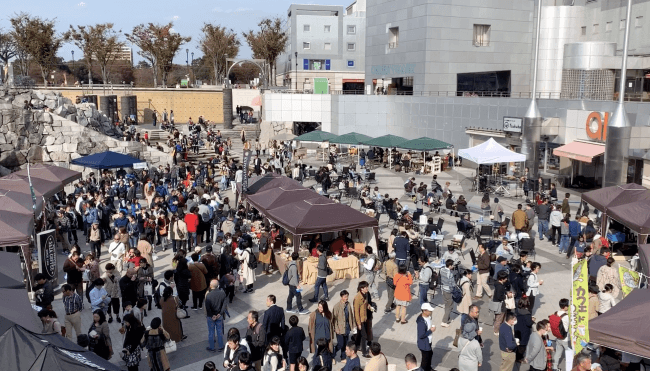 つくばコーヒーフェスティバル（2018年11月@つくば駅前センター広場）