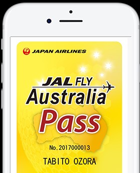 ※2＜JAL FLY Australia Pass（利用証）＞