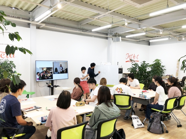 地域商社こゆ財団が宮崎公立大学と連携した連続講座「帰って来たくなるまちづくり」の様子（第二回講座）