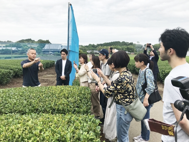 2018年5月に宮崎県新富町で実施した都市部の企業人財らによる地域資源のモニタリング。こゆ財団では複数回のモニタリングを行い、プログラム開発につなげました。