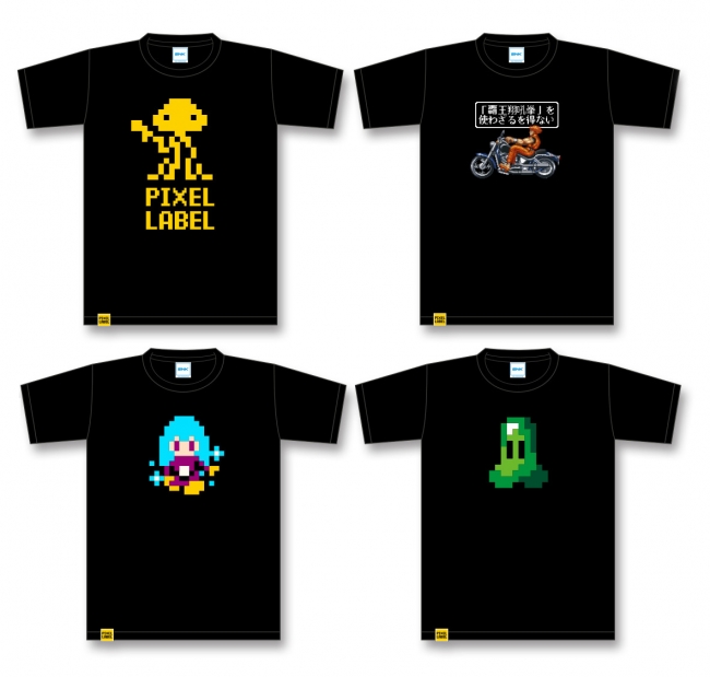 PIXEL LABEL-Tシャツ