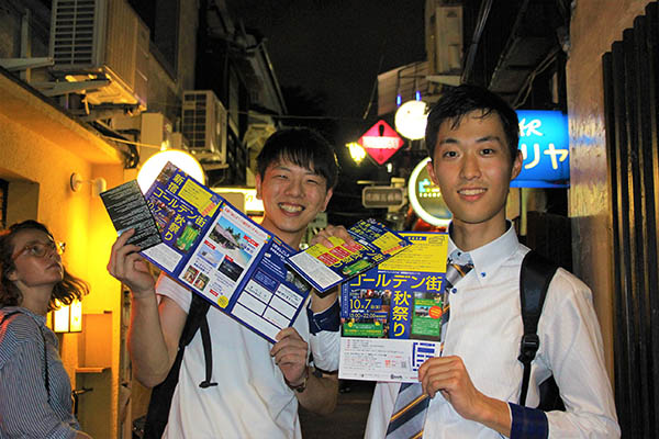 新宿ゴールデン街 秋祭り（昨年度の様子）