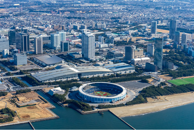 ZOZOMARINE STADIUM／PHOTO：CITY OF CHIBA