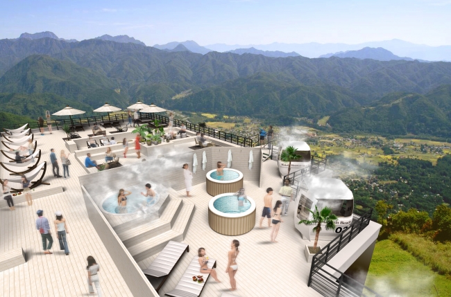 「HAKUBA MOUNTAIN BEACH」全体（イメージ）