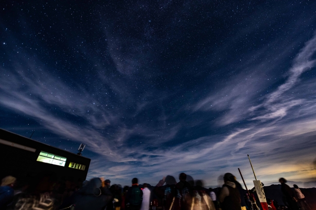 八方尾根「天空の天体ショー」