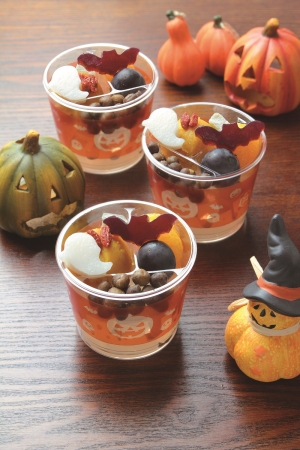 ハロウィンあんみつ　550円(本体価格)