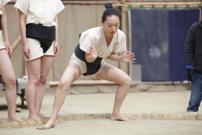 元遊女の十勝川（韓英恵）